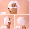 Large Plush Body Puff, Soft Washable Reusable Face Body Powder