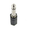 3.5mm Stereo Socket to 6.35mm 1/4 inch Mono Plug Adaptor