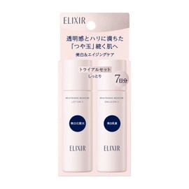 Elixir WT 2 ta Brightening Trial Set, White, Relaxing Aqua Floral Scent, 1.0 fl oz (30 ml) + 1.0 fl oz (30 ml)