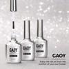 GAOY Nail Glue Gel, 2 in 1 Nail Glue and