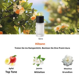 For CFK-3Z & CFK-6Z Car Air Freshener Vent Clip Refill - Premium Perfume Set 30ml (Hiltonn 10ml 3PC) - Luxurious Fragrances for a Stylish Driving Experience
