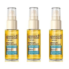Advance Techniques Absolute Nourishment Argan-Behandlungsserum, angereichert mit Arganöl, 3 x 30 ml, 3 Stück Avon.