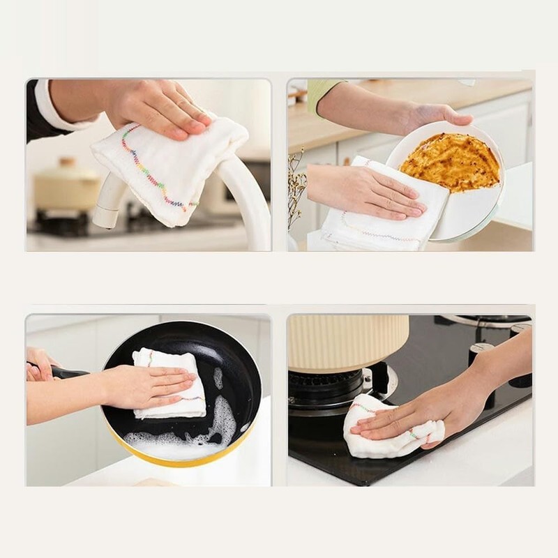 Cleaning Cloths,Kitchen Dishcloths,Cleaning Cloths Absorbent,Microfiber Dishcloths For Kitchen,Bathroom Cleaning Towels