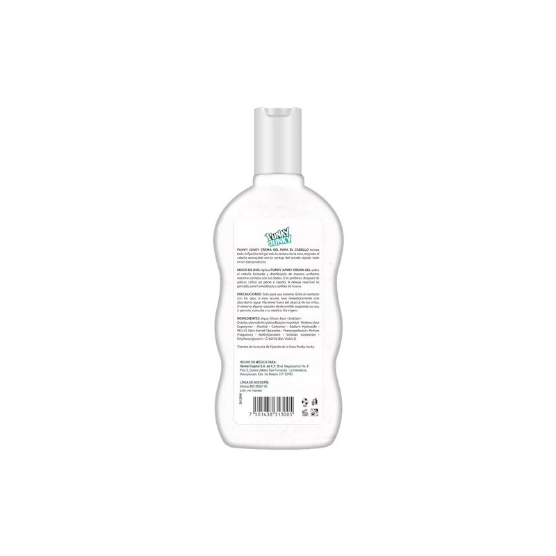 Punky Junky Gel Blanco 500g
