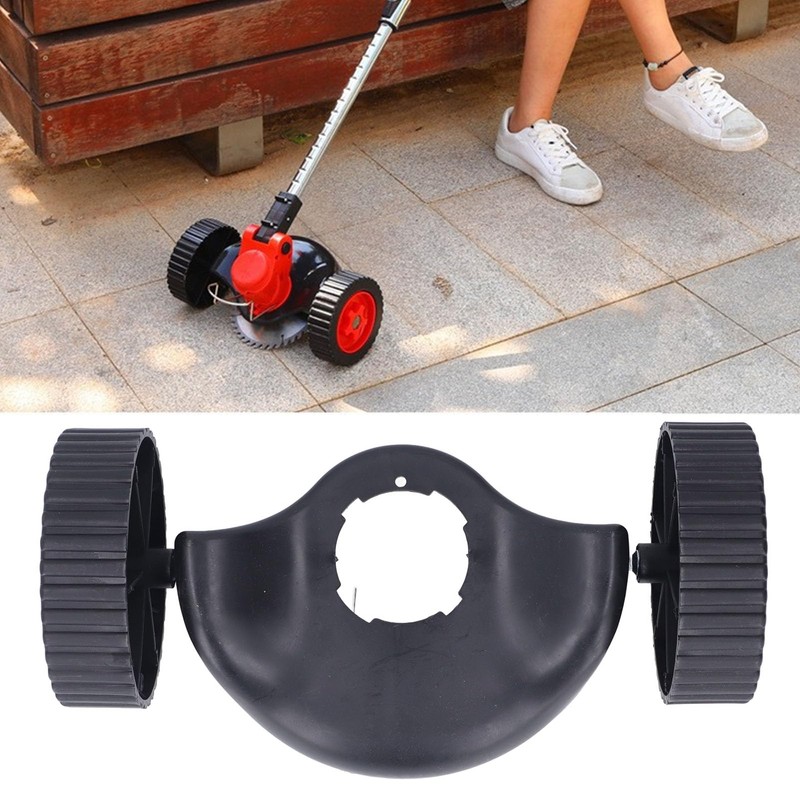 Fockety String Trimmer Wheels, Adjustable Support Wheels with Guard, Universal