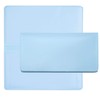 Baby Blue Vinyl Checkbook Cover, Top Tear Personal Vinyl Checkbook