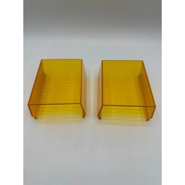 Whelen Amber replacement lens 4” T103 (Pair)