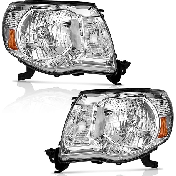 for 2005-2011 Tacoma Headlights Assembly Compatible with 2005 2006 2007