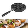 12 Cavities Aluminum NOn stick Takoyaki Grill Pan Plate Octopus