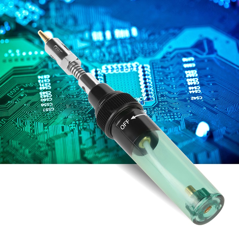 Gas Soldering Iron Pen Refillable Pure Butane Gas Solder Handheld