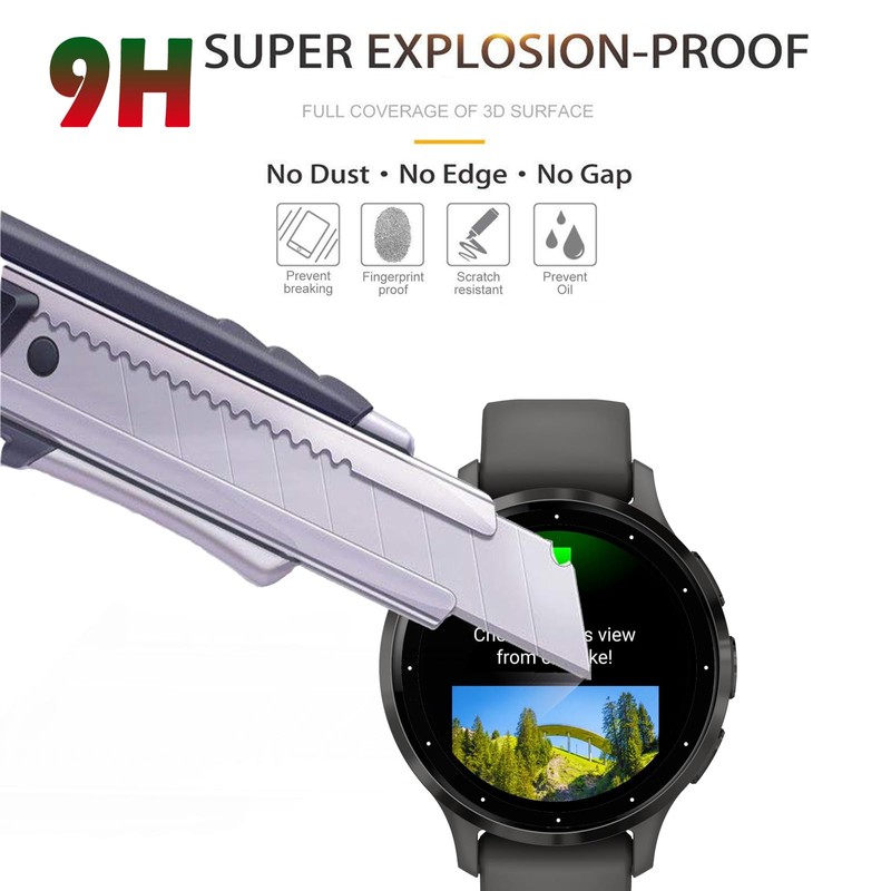 beukei ( 3 Pack Designed for Garmin Venu 3S Screen