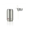 Les Artistes-Paris A-1851 Isolierbecher Flasche Pull Can'it 280 ml, silber