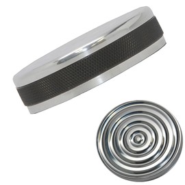 Speed Dealer Customs Accent Machined Bullseye Gas Cap for Harley 1973-1982 Shovelhead Tank