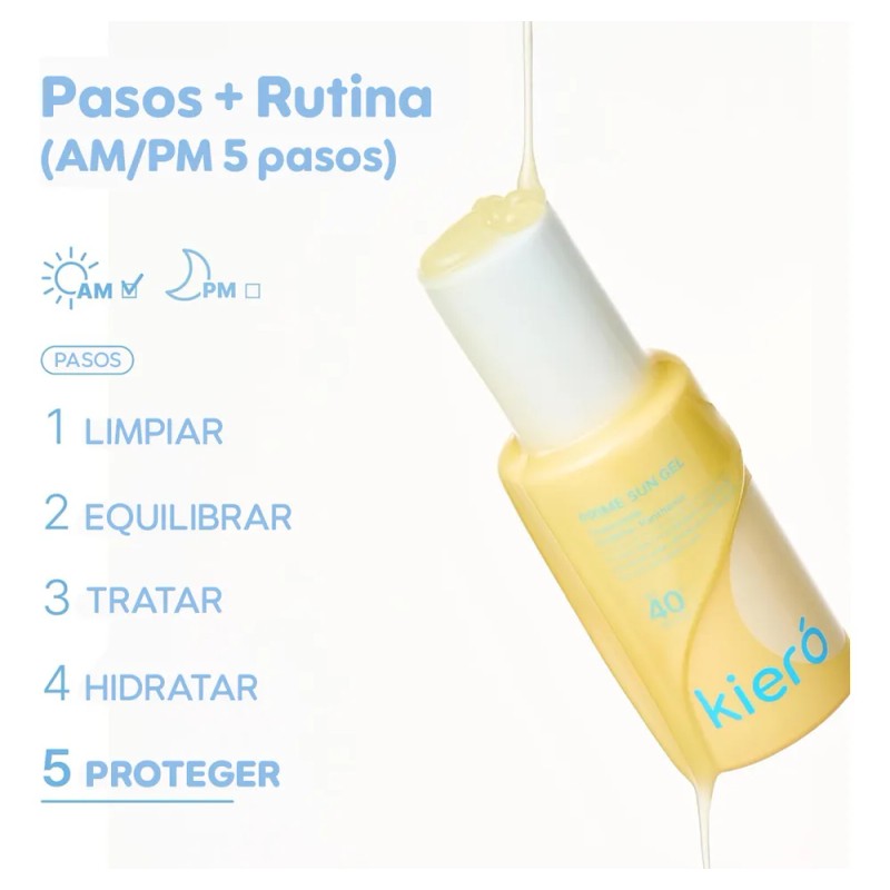 Kiero Prime Sun Gel Protector Solar En Gel Spf 40