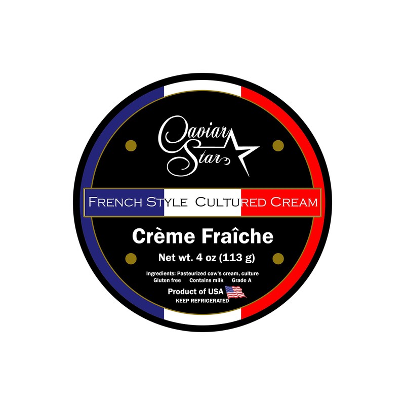 Creme Fraiche - French Cultured Cream (4 ounce (113 grams))