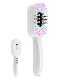 Hair Brush for Massaging | Electric Hair Comb with Red Light | Boost Absorption Daily Care Massager for Dorm Travel Salon Women Girls Mother Wife Adults
