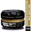 Nish Man HAIR Styling GEL WAX Gold One 07