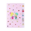 Sunstar Stationery Ado Mizomori Goods Clear File, 5 Pockets, Fruit