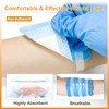 Carbou 4"x 4" Super Absorbent Wound Dressing Pads, 20 Individual