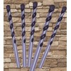 Masonry Drill Bit Set 1/2 in. Carbide Tip Black/White Drill