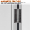 20 Pack 4" x1/4" Magnetic Hinge Shims, for Commercial/Residence Hinge