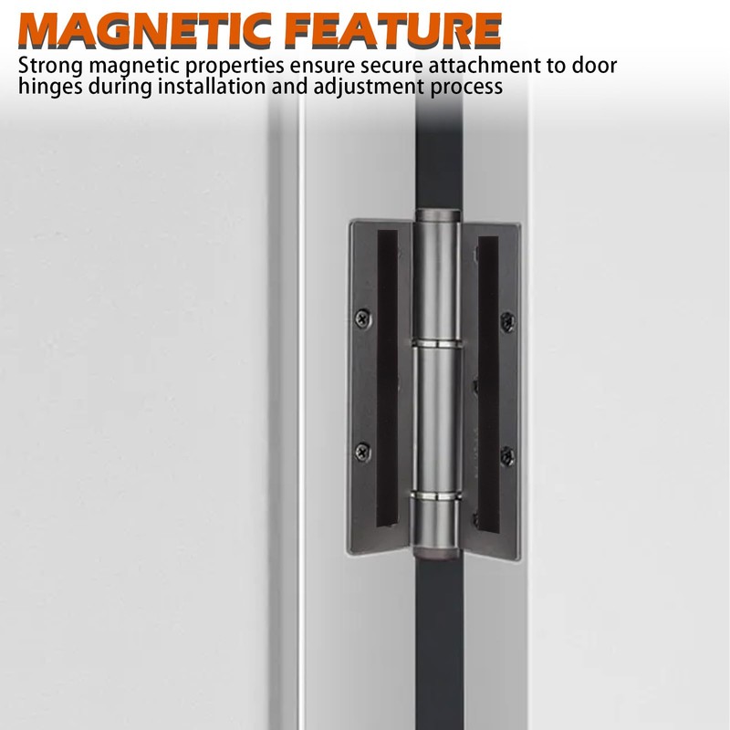 20 Pack 4" x1/4" Magnetic Hinge Shims, for Commercial/Residence Hinge
