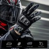 Scoyco Full Finger Touchscreen Motorcycle Riding Gloves Carbon Knuckle Armor
