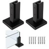 Double-Sided Glass Railing Spigot by LukLoy, Heavy Duty 4.3LB Wind-Resistant