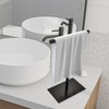Bath Hand Towel Holder Standing, T-Shape Hand Towel Holder -