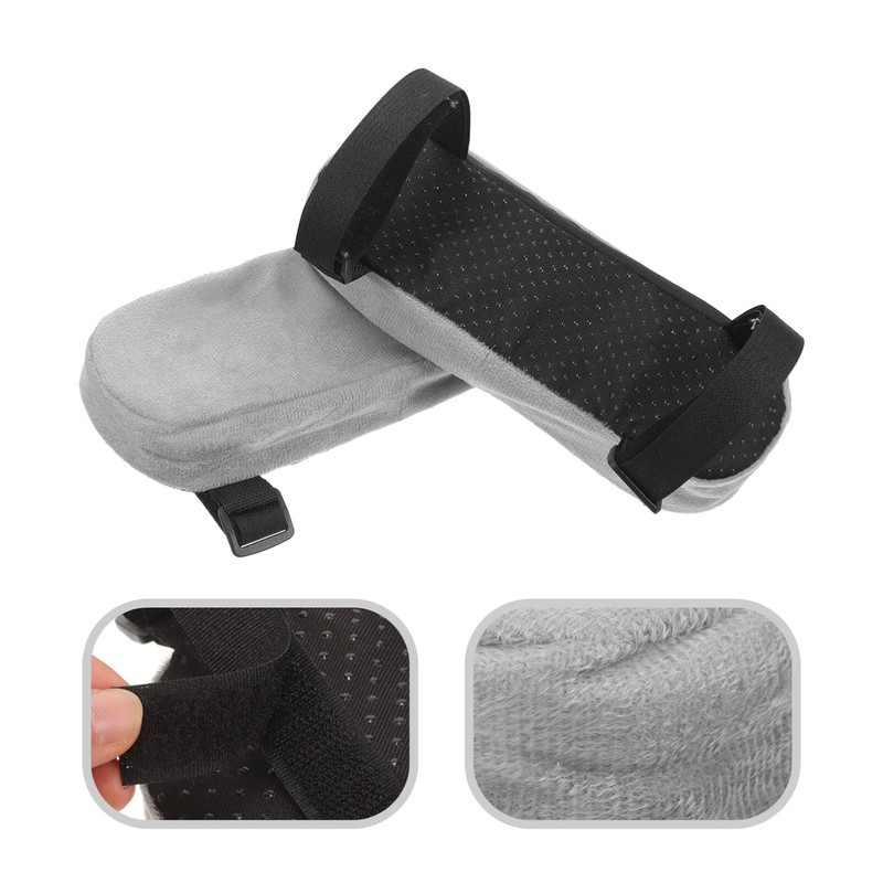 Healvian 2pcs Wheelchair Armrest Pads Wheelchair Armrest Cushion Elbow Pillow