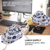 ledmomo Lunch Bag for Kids, Double Layer, Thick, Japanese Style,