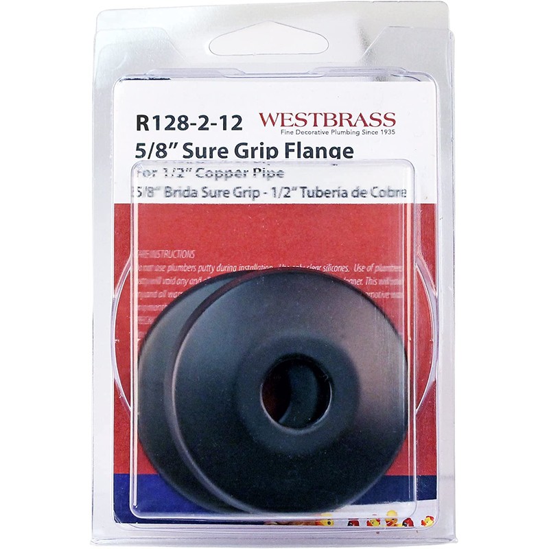 Westbrass A128-2-12 1/2" Sure Grip Low Pattern Flange for Copper