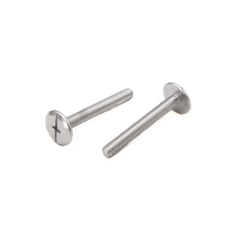 cSeao 25pcs 1/4-20 x 2 Sidewalk Bolts, Hurricane Bolts, 304
