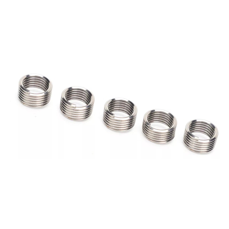 Generic Insertos Rosca 50 Piezas Tuerca Macho Hembra M10x1.25 1d