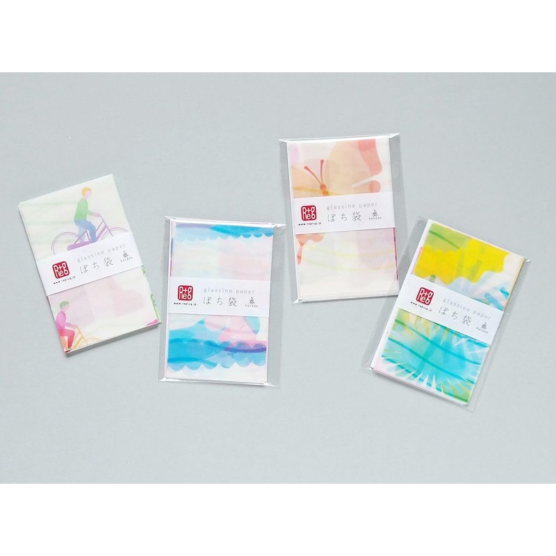 B02-438 Replug Pochi Bag, Glassine Paper Pochi Bag, Oblong