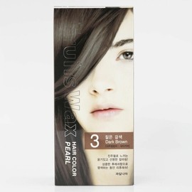 Kwailnara Fruits Wax Hair Color Pearl Pearl 3 Dark Brown (W52710F) - Basic Product / 과일나라 후르츠왁스 헤어칼라 진주펄 3 짙은 갈색 (W52710F) - 기본상품