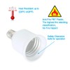 E12 Candelabra Converter to Standard E26 Bulb Base Adapter,E12 to