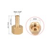 sourcing map Brass Hose Barb Fitting Connector, 6mm Barb G1/4