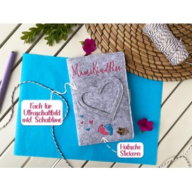 Felt Maternity Log Cover, gray