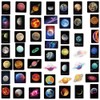 Solar System Stickers for Kids, Universe Planets Stickers, 50Pcs Outer