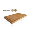 Casual Home Delice Cherry Rectangle Juice Drip Groove Cutting Board,