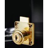 Cabinet Drawer Locks with Keys- XIEHE 138 Zinc Alloy Replacement