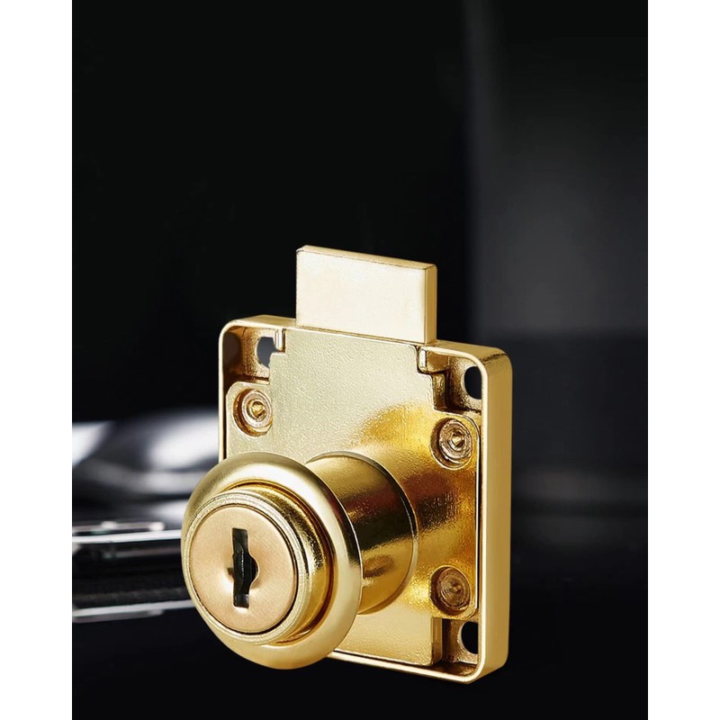Cabinet Drawer Locks with Keys- XIEHE 138 Zinc Alloy Replacement
