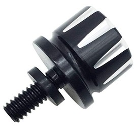 Seat Bolt Tab Screw Mount Black for Harley Davidson Fatboy Road King Softail 1996-2020 (Model 4)