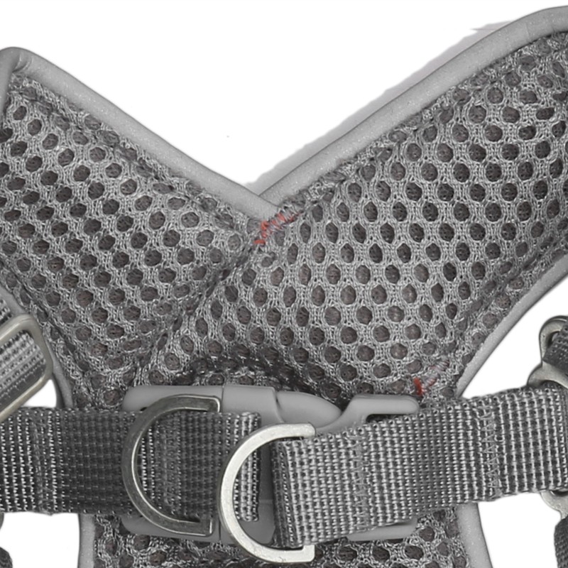 Pet Leash Vest Reflective Harness Adjustable Breathable Cat Dog Outdoor