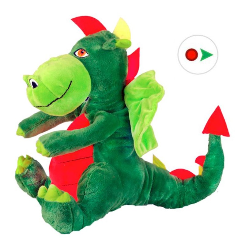 Record Your Own Plush 8 Inch Fearless the Friendly Dragon