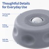 250ml Slow-Feeder Dog Lick Bowl with Rolling Ball – Anti-Slip