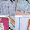 Garosa Plastic Combs 14 Colors, 30 PP Binding Spines for