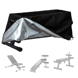 Adjustable Weight Bench Cover, 600D Oxford Fabric Workout Bench Cover, Foldable Incline/Decline Exercise Cover, for Sit-up Board, Weight Bench, Dumbbell Bench, for outdoor indoor