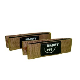 Straps de Levantamiento Color Beige – Correas Antideslizantes para Gimnasio, Muñequeras Ajustables con Acolchado Neopreno, Powerlifting, Crossfit y Pesas